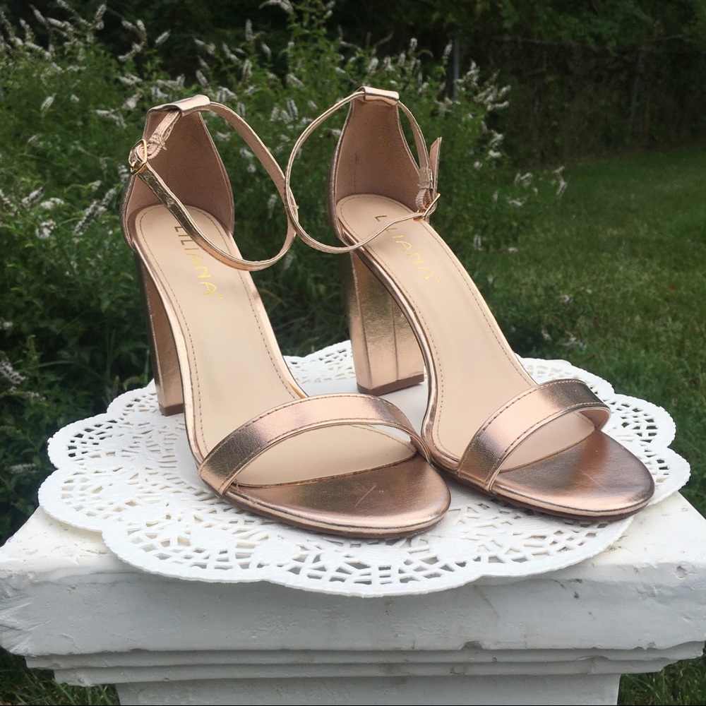 Rose Gold Heels